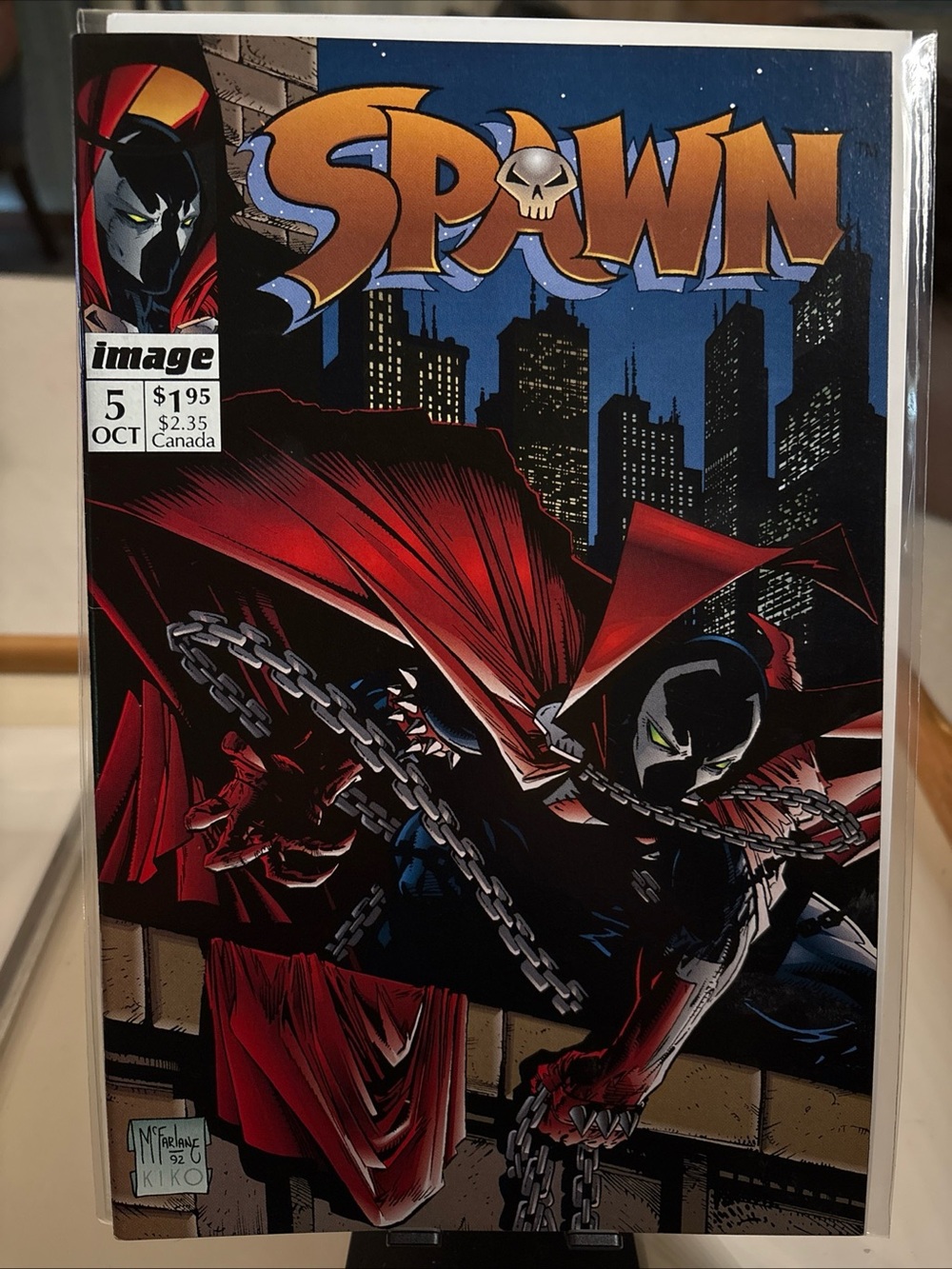 Spawn #5 Image Comics Oct. 1992